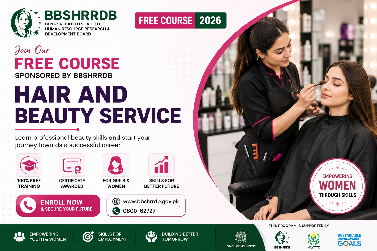 Hair and Beauty Service Free by BBSHRRDB