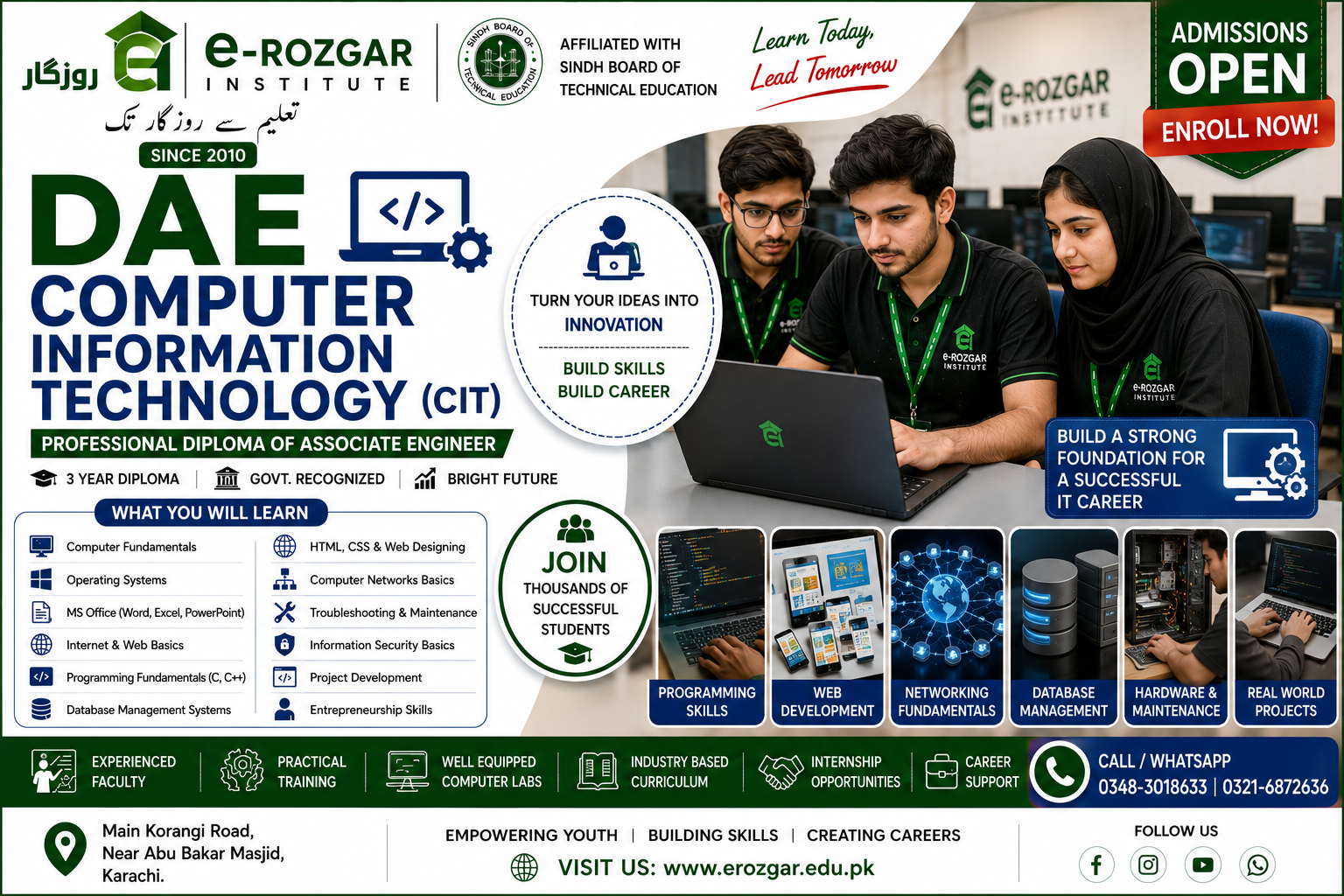 DAE Computer Information Technology (CIT)