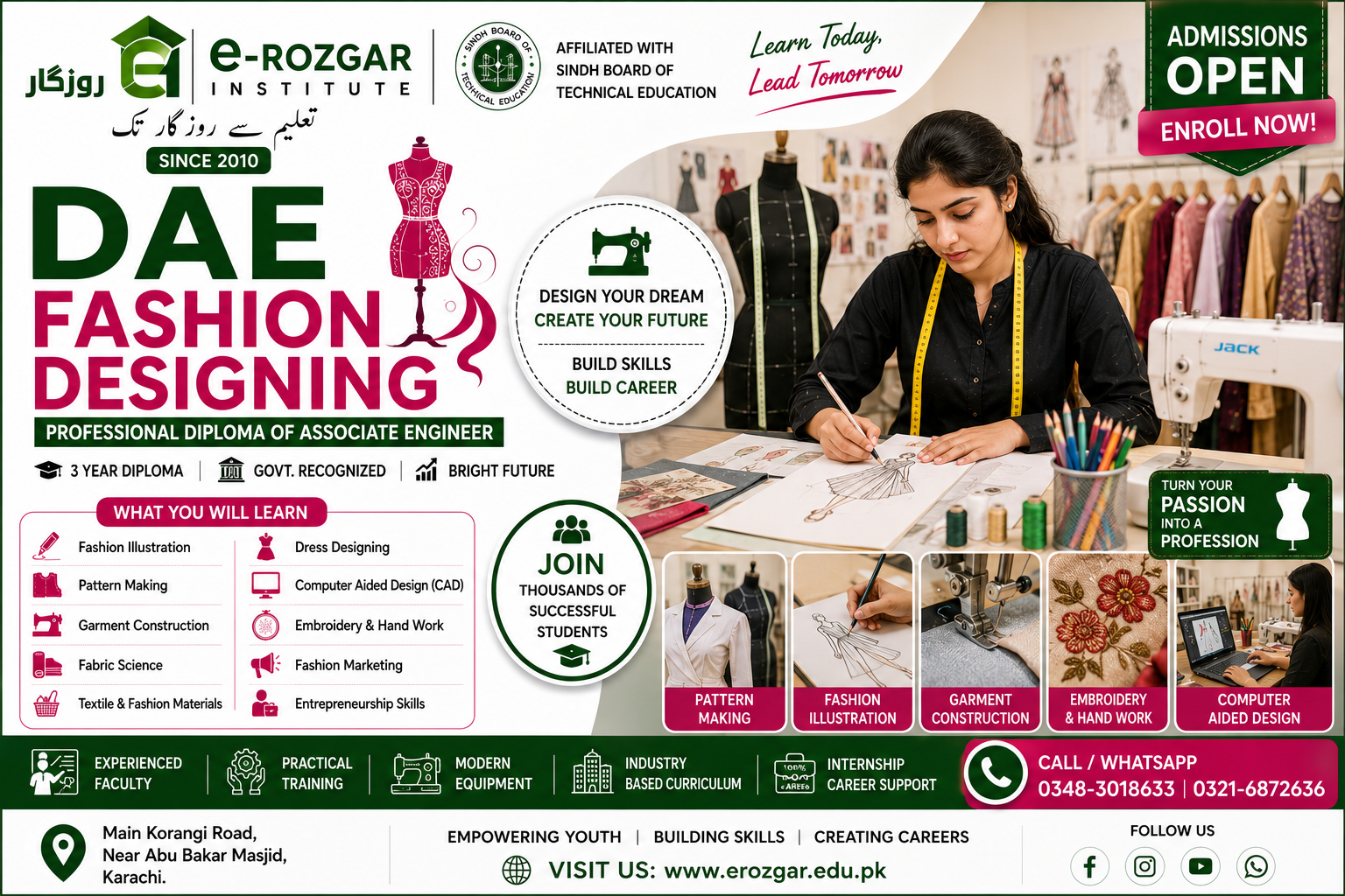 DAE Fashion Designing